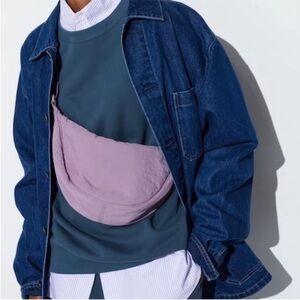 Uniqlo Purple Sling Bag